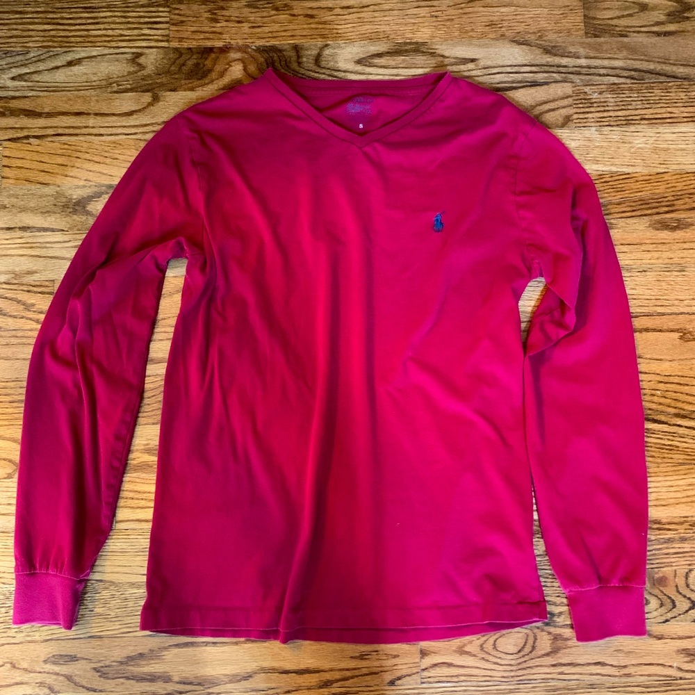 Polo Ralph Lauren V-neck long sleeve tee